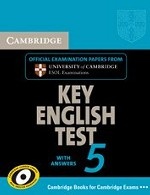 Cambridge Key English Test 5 Self Study Pack (Student`s Book with Answers and Audio CD)