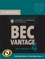 Cambridge BEC Vantage 4 with answers. + 2 AudioCD