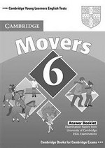 Cambridge Young Learners English Tests 6 Movers Answer Booklet: No. 6