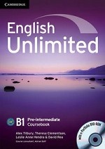 English Unlimited. Pre-Intermediate. Coursebook with e-Portfolio