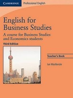 English for Business Studies. Teacher`s Book