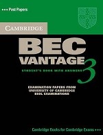 Cambridge BEC (business english course) Vantage 3 Self Study Pack (+ 2 Audio CDs)