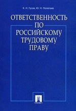 Ответственность по российскому трудовому праву. Научно-практическое пособие