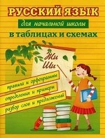 Русский язык для начальной школы в таблицах и схемах