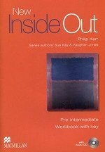 New Inside Out Pre-intermediate Workbook With Key (+ Audio CD). Sue Kay