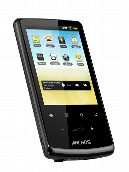 Archos 32 Internet Tablet, Android, Wi-Fi/Bluetooth, 8 ГБ, черный