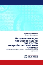 Интенсификация процессов сушки продуктов микробиологического синтеза. Теория и практика сушки в диспергированном состоянии