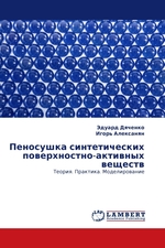 Пеносушка синтетических поверхностно-активных веществ. Теория. Практика. Моделирование