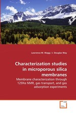 Characterization studies in microporous silica membranes. Membrane characterization through 129Xe NMR, gas transport, and gas adsorption experiments