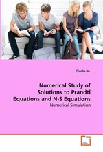 Numerical Study of Solutions to Prandtl Equations  and N-S Equations. Numerical Simulation