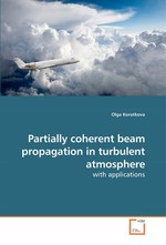 Partially coherent beam propagation in turbulent atmosphere. with applications