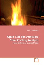 Open Coil Box Annealed Steel Cooling Analysis. Finite Difference Cooling Model