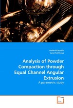 Analysis of Powder Compaction through Equal Channel Angular Extrusion. A parametric study