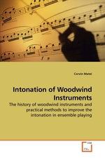 Intonation of Woodwind Instruments. The history of woodwind instruments and practical methods to improve the intonation in ensemble playing