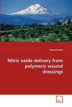 Nitric oxide delivery from polymeric wound dressings