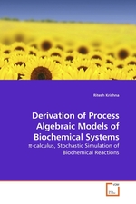 Derivation of Process Algebraic Models of Biochemical Systems. ?-calculus, Stochastic Simulation of Biochemical Reactions