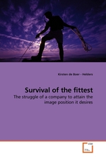 Survival of the fittest. The struggle of a company to attain the image position it desires