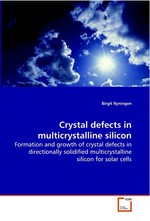 Crystal defects in multicrystalline silicon. Formation and growth of crystal defects in  directionally solidified multicrystalline silicon  for solar cells