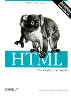 HTML: The Definitive Guide. 3-rd edition