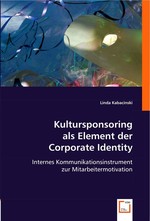 Kultursponsoring als Element der Corporate Identity. Internes Kommunikationsinstrument zur Mitarbeitermotivation