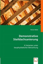 Demonstrative Steildachsanierung. 6 Varianten unter bauphysikalischer Betrachtung