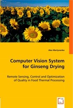 Computer Vision System for Ginseng Drying. Remote Sensing, Control and Optimization of Quality in Food Thermal Processing