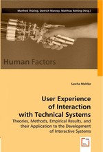 HF: User Experience of Interaction with Technical Systems. Theories, Methods, Empirical Results and Their Application to the Development of Interactive Systems