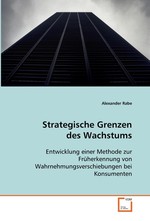 Strategische Grenzen des Wachstums. Entwicklung einer Methode zur Frueherkennung von Wahrnehmungsverschiebungen bei Konsumenten