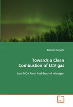 Towards a Clean Combustion of LCV gas. Low NOx from fuel-bound nitrogen