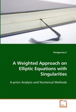 A Weighted Approach on Elliptic Equations  with Singularities. A-priori Analysis and Numerical Methods