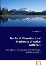 Nonlocal Microstructural Mechanics of Active Materials. Long-Range Interactions in Peridynamics and Electrostatics