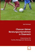 Chancen kleiner Beratungsunternehmen in Oesterreich. Erkenntnisse fuer Facility Management Beratung