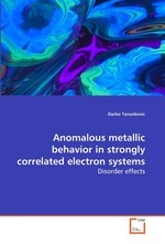 Anomalous metallic behavior in strongly correlated electron systems. Disorder effects