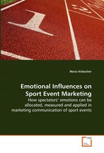 Emotional Influences on Sport Event Marketing. How spectators’ emotions can be allocated, measured and applied in marketing communication of sport events