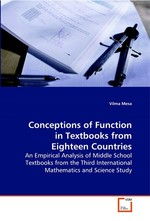 Conceptions of Function in Textbooks from Eighteen Countries. An Empirical Analysis of Middle School Textbooks from the Third International Mathematics and Science Study