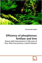 Efficiency of phosphorous fertilizer and lime. Peanut yield improvement in hilly zone of Thua Thien Hue province, Central Vietnam