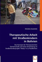 Therapeutische Arbeit mit Strassenkindern in Bolivien. Das Konzept der Therapeutischen Gemeinschaft und seine Anwendung im Strassenkinderprojekt "Alalay" in La Paz / Bolivien