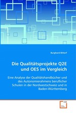 Die Qualitaetsprojekte Q2E und OES im Vergleich. Eine Analyse der Qualitaetshandbuecher und des Autonomierahmens beruflicher Schulen in der Nordwestschweiz und in Baden-Wuerttemberg