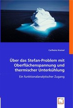 Ueber das Stefan-Problem mit Oberflaechenspannung und thermischer Unterkuehlung. Ein funktionalanalytischer Zugang