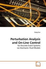 Perturbation Analysis and On-Line Control. for Discrete Event Systems via Stochastic Fluid Models