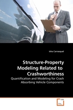 Structure-Property Modeling Related to Crashworthiness. Quantification and Modeling for Crash Absorbing Vehicle Components