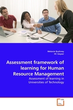 Assessment framework of learning for Human Resource Management. Assessment of learning in Universities of Technology