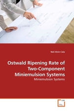 Ostwald Ripening Rate of Two-Component Miniemulsion Systems. Miniemulsion Systems