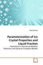 Parameterization of Ice Crystal Properties and Liquid Fraction. Implications in Numerical Weather Perdcition and General Circulation Models