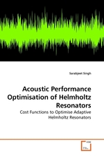 Acoustic Performance Optimisation of Helmholtz Resonators. Cost Functions to Optimise Adaptive Helmholtz Resonators
