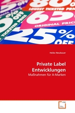 Private Label Entwicklungen. Massnahmen fuer A-Marken