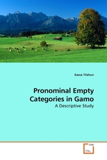 Pronominal Empty Categories in Gamo. A Descriptive Study