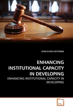 ENHANCING INSTITUTIONAL CAPACITY IN DEVELOPING