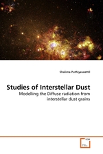 Studies of Interstellar Dust. Modelling the Diffuse radiation from interstellar dust grains