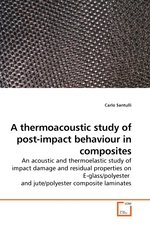 A thermoacoustic study of post-impact behaviour in composites. An acoustic and thermoelastic study of impact damage and residual properties on E-glass/polyester and jute/polyester composite laminates